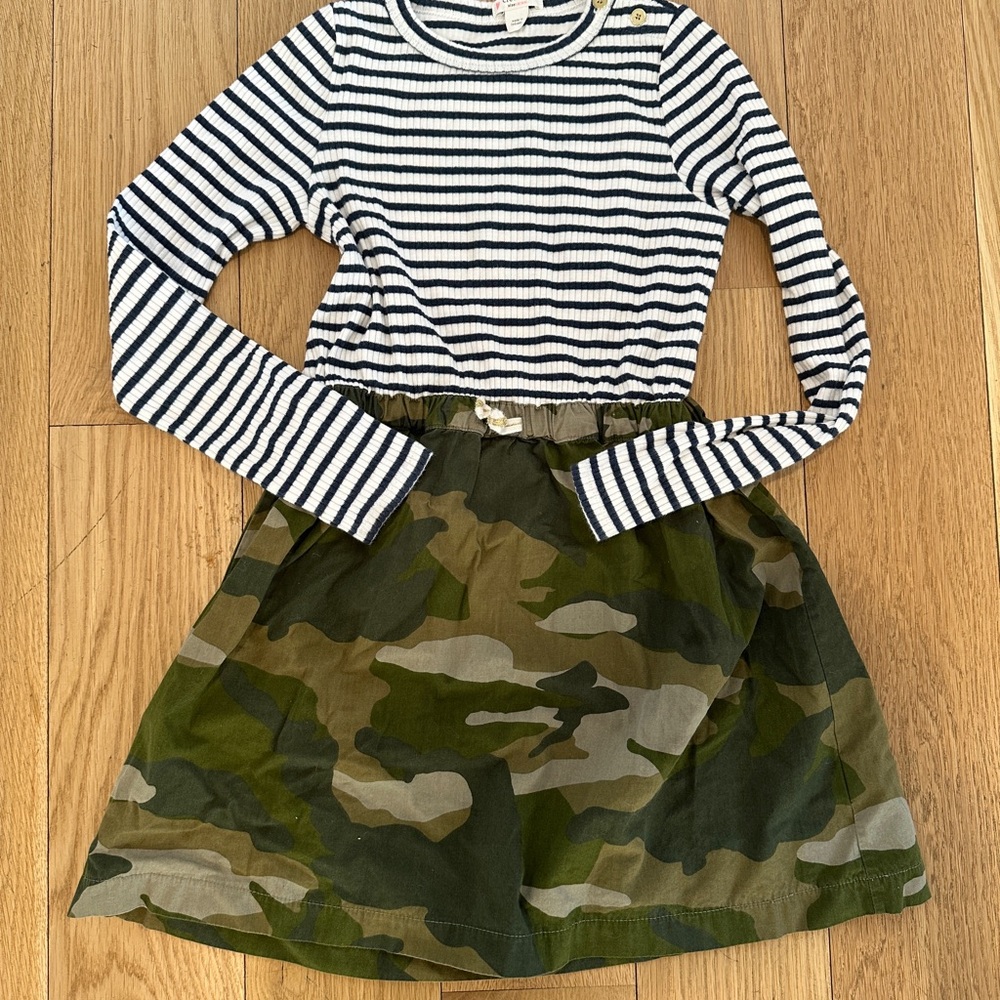 Jcrew Crewcuts Mixed Media Dress